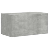 Set mobile TV 5 pcs Grigio cemento Legno truciolato