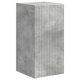 Set mobile TV 5 pcs Grigio cemento Legno truciolato