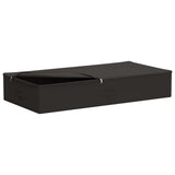 Scatola di Stoccaggio 24 pcs Antracite 100 x 50 x 18 cm