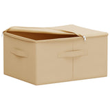 Scatola di Stoccaggio 24 pcs Crema 43 x 34 x 23 cm