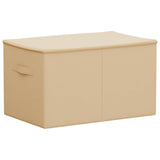 Scatola di Stoccaggio Crema 60 x 43 x 35 cm Tessuto non tessuto