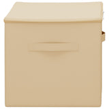 Scatola di Stoccaggio 24 pcs Crema 60 x 43 x 35 cm