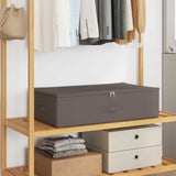 Scatola di Stoccaggio 24 pcs Grigio 70 x 40 x 18 cm