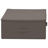 Scatola di Stoccaggio 24 pcs Grigio 70 x 40 x 18 cm
