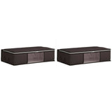 Scatola di stoccaggio con finestra laterale trasparente 2 pcs