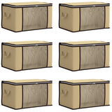 Scatola di stoccaggio con finestra laterale trasparente 6 pcs