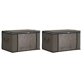 Scatola di stoccaggio con finestra laterale trasparente 2 pcs