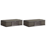 Scatola di stoccaggio con finestra laterale trasparente 2 pcs