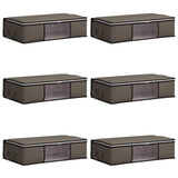 Scatola di stoccaggio con finestra laterale trasparente 6 pcs