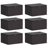 Scatola di stoccaggio con finestra trasparente in alto 6 pcs