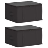 Scatola di stoccaggio con finestra trasparente in alto 2 pcs