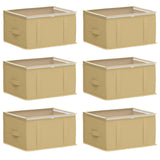 Scatola di stoccaggio con finestra trasparente in alto 6 pcs