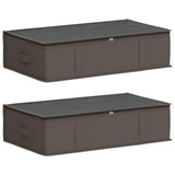 Scatola di stoccaggio con finestra trasparente in alto 2 pcs