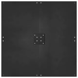 Base per ombrellone Nero 100 x 100 x 4 cm Acciaio