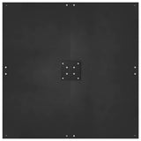 Base per ombrellone Nero 100 x 100 x 4 cm Acciaio