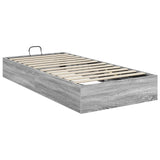 Letto ottomano Sonoma grigia 80,5 x 200 cm Legno ingegnerizzato