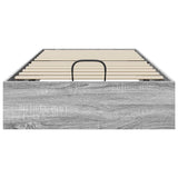 Letto ottomano Sonoma grigia 80,5 x 200 cm Legno ingegnerizzato
