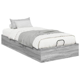 Letto ottomano Sonoma grigia 80,5 x 200 cm Legno ingegnerizzato