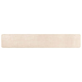 Runner Tappeto MARSA Crema 50 x 250 cm Poliestere e PVC