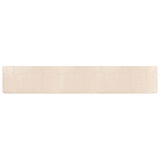 Runner Tappeto MARSA Crema 450 x 50 cm Poliestere e PVC