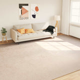 Runner Tappeto MARSA Crema 300 x 400 cm Poliestere e PVC