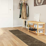 Runner Tappeto MARSA Verde Foresta 50 x 350 cm Poliestere e PVC