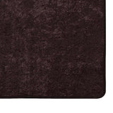 Runner Tappeto MARSA Antracite 100 x 200 cm Poliestere e PVC