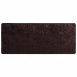 Runner Tappeto MARSA Antracite 100 x 200 cm Poliestere e PVC