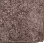 Runner Tappeto MARSA Grigio 50 x 450 cm Poliestere e PVC