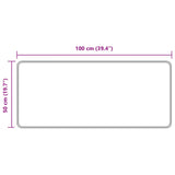 Runner Tappeto MARSA Multicolore 50 x 100 cm Poliestere e PVC