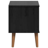 Armadio da Notte MOLDE Nero 40 x 35 x 48 cm