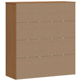 Gabbia MOLDE Caramello 90 x 35 x 100 cm Legno Massello di Pino