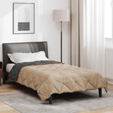Duvet Estivo Antracite e Talpa 200 x 135 cm Microfibra