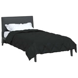 Duvet Estivo Nero 200 x 155 cm Microfibra