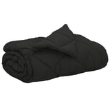 Duvet Estivo Nero 220 x 200 cm Microfibra