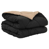 Duvet Estivo Nero e Talpa 200 x 140 cm Microfibra
