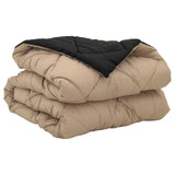 Duvet Estivo Nero e Talpa 200 x 155 cm Microfibra