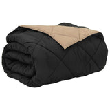 Duvet Estivo Nero e Talpa 240 x 200 cm Microfibra