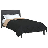 Duvet Estivo Nero e Talpa 220 x 155 cm Microfibra