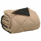 Duvet Estivo Nero e Talpa 240 x 260 cm Microfibra