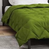 Piumone Completo Annuale Verde 155 x 220 cm Microfibra