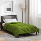 Piumone Completo Annuale Verde 155 x 220 cm Microfibra