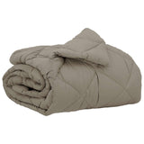 Piumone Completo Annuale Grigio chiaro 155 x 220 cm Microfibra