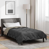 Piumone Completo Annuale Grigio chiaro e Antracite 140 x 200 cm