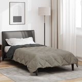 Piumone Completo Annuale Grigio chiaro e Antracite 140 x 200 cm