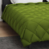 Duvet Invernale Verde 200 x 200 cm Microfibra