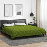 Duvet Invernale Verde 220 x 240 cm Microfibra