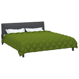 Duvet Invernale Verde 220 x 240 cm Microfibra