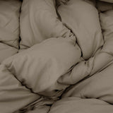Duvet Invernale Grigio chiaro 220 x 135 cm Microfibra