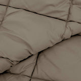 Duvet Invernale Grigio chiaro 220 x 135 cm Microfibra